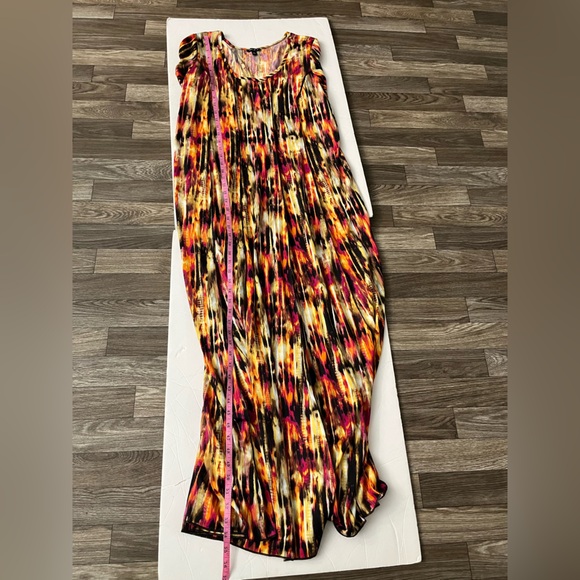 Sami & Jo Women’s Shift Paisley Long Dress Plus  Size 2XL Short Sleeve Pullover - Picture 10 of 10